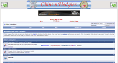 Desktop Screenshot of chins-n-hedgies.com